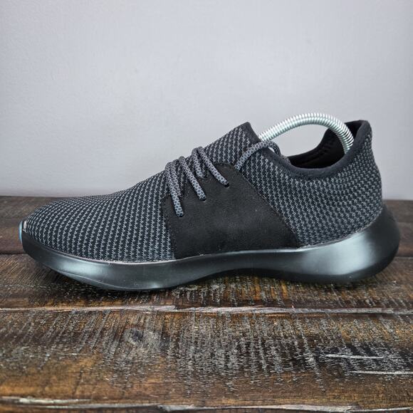 NEW Vessi Everyday Classic Mens Size 6 Waterproof Shoes Sneakers All Black main image 6